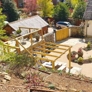 Hillside-garden